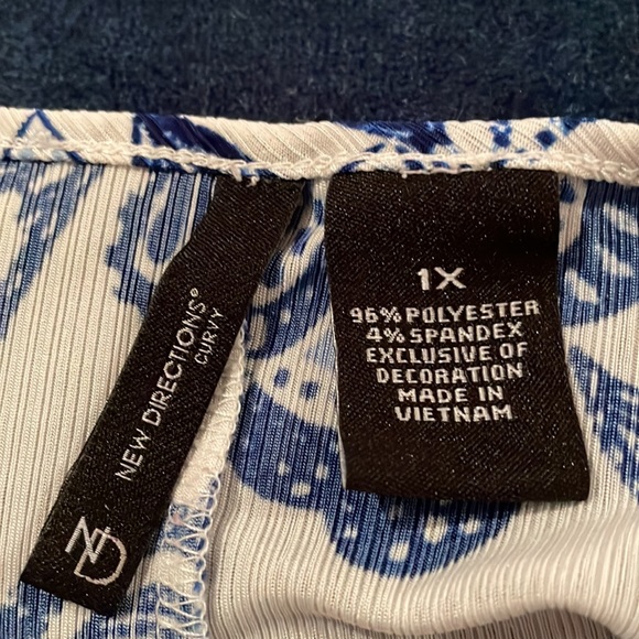 New Directions 1x tunic long sleeve Tub E - Picture 6 of 7